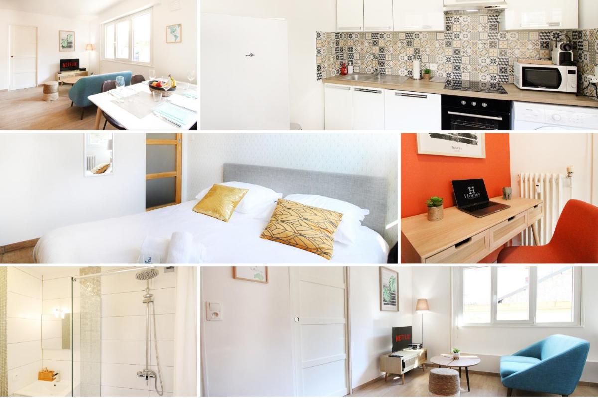 HOMEY LEAVES- NEW / Centre-ville / Proche gare et tramway pour Geneve - Housity