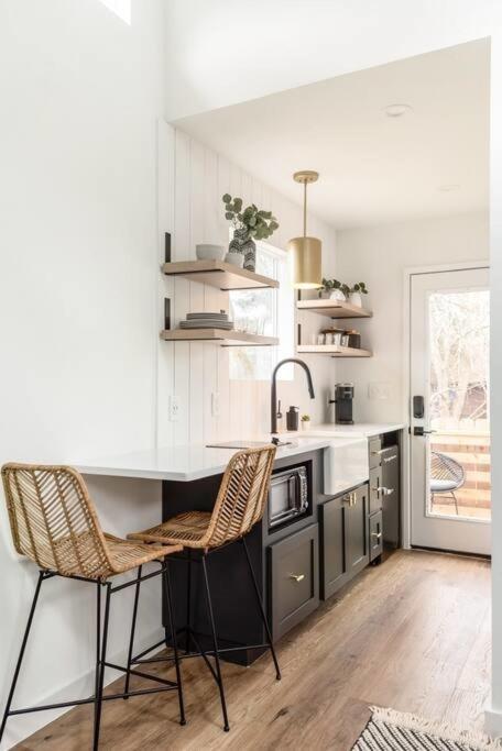 The Back House - HIP Tiny Home - Coffee and Snacks - Housity