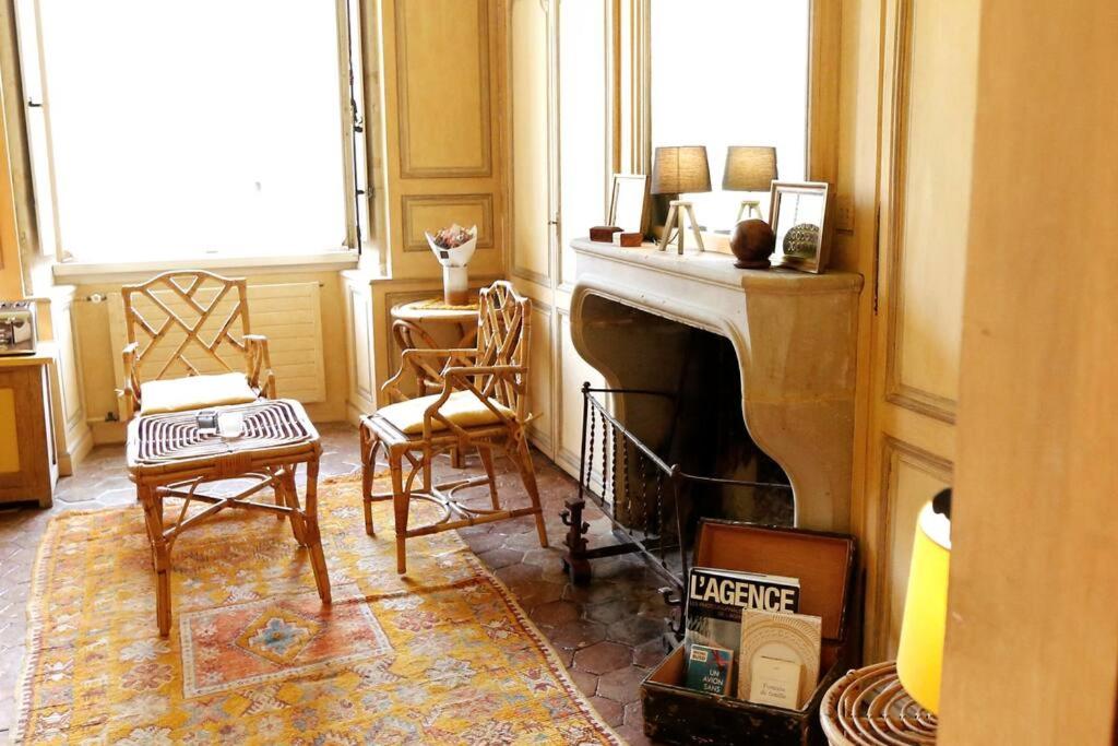 Chambre jaune MANOIR DE LA VOVE Perche - Housity