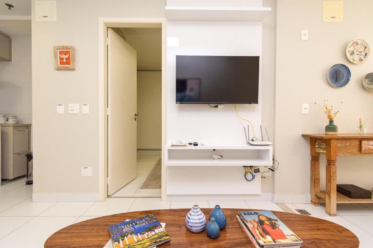 MB407A Apto de 1 quarto no Ed Metropolitan Barcelona - COMPLETO - Garagem e muito conforto - Housity
