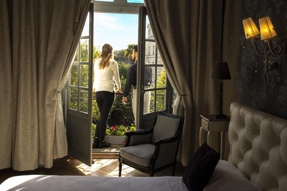 Coin salon dans l'établissement Hôtel 4 étoiles - Restaurants & Spa Périer Du Bignon