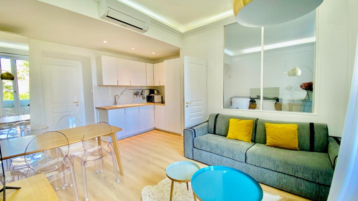 Suitetrails - Designer Garden View AC, Fiber Wifi Heart of Monaco