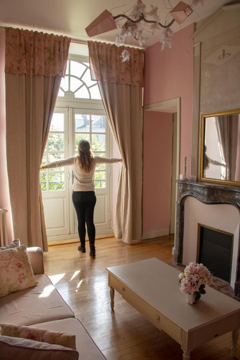 Coin salon dans l'établissement Hôtel 4 étoiles - Restaurants & Spa Périer Du Bignon