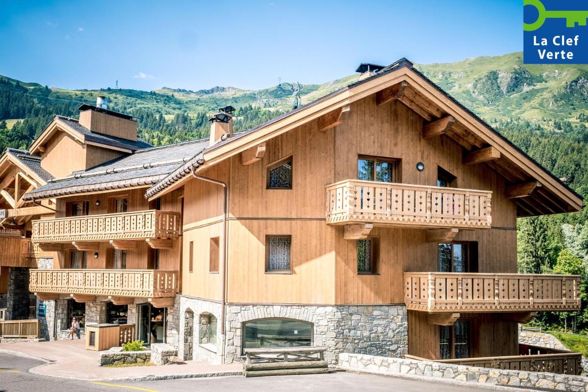 Vue générale sur la montagne ou vue sur la montagne depuis l'appart'hôtel