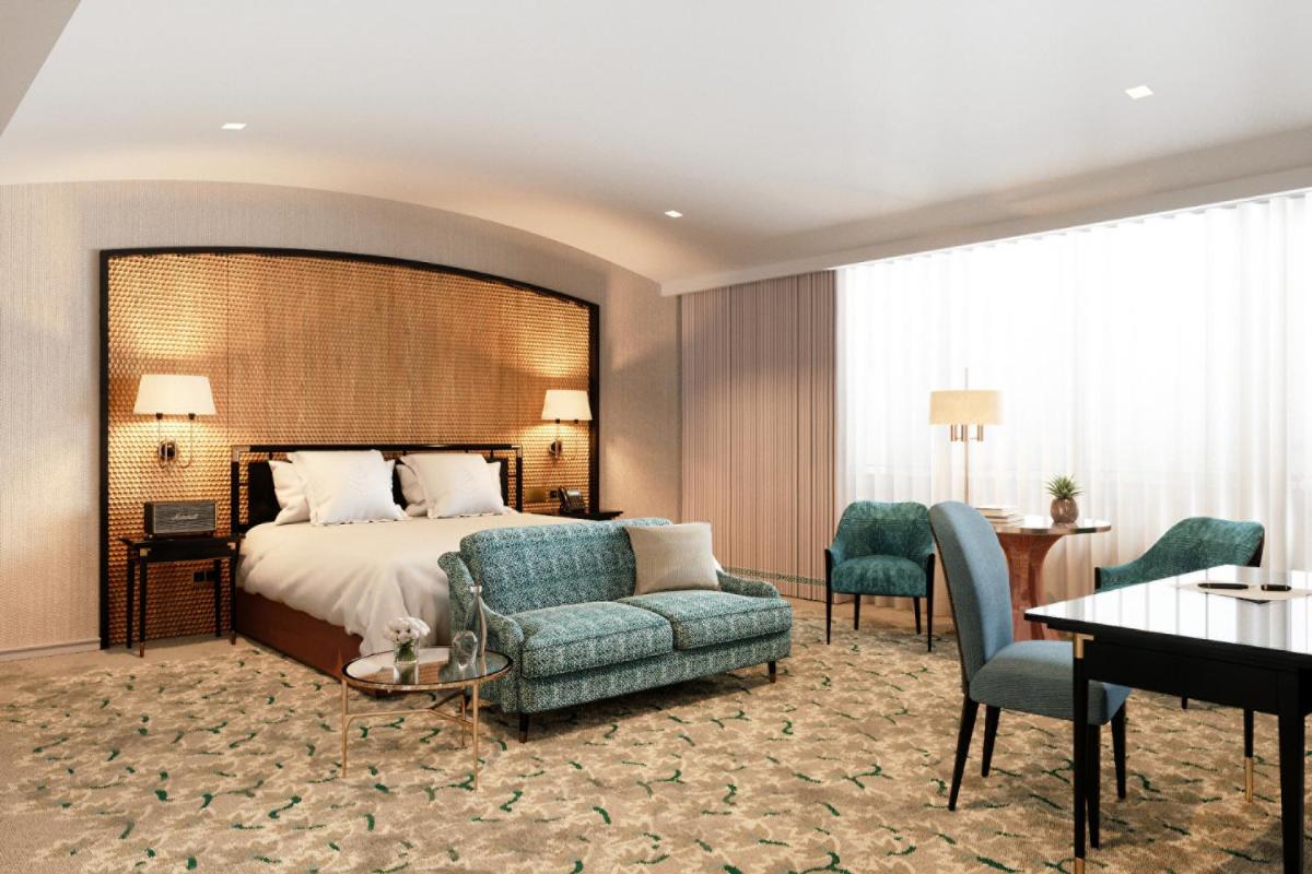 Uma cama ou camas num quarto em Four Seasons Hotel Ritz Lisbon