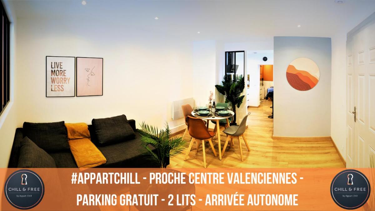 Appart Chill & Free - Proche Centre Valenciennes - Parking Gratuit - Housity
