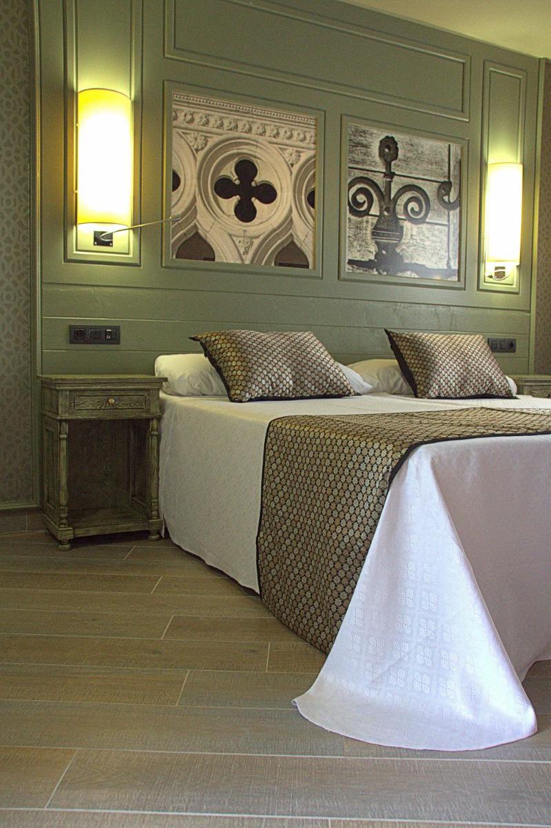Cama o camas de una habitación en Adrián Hoteles Colón Guanahaní Adultos Only