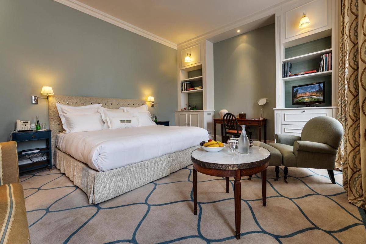 Uma cama ou camas num quarto em Vidago Palace