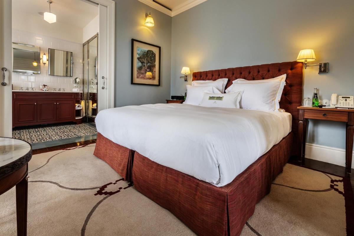 Uma cama ou camas num quarto em Vidago Palace