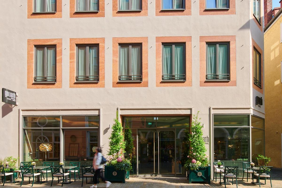 Das Gebäude in dem sich das Hotel befindet