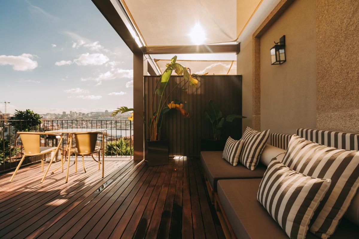 Uma varanda ou terraço em Torel Avantgarde