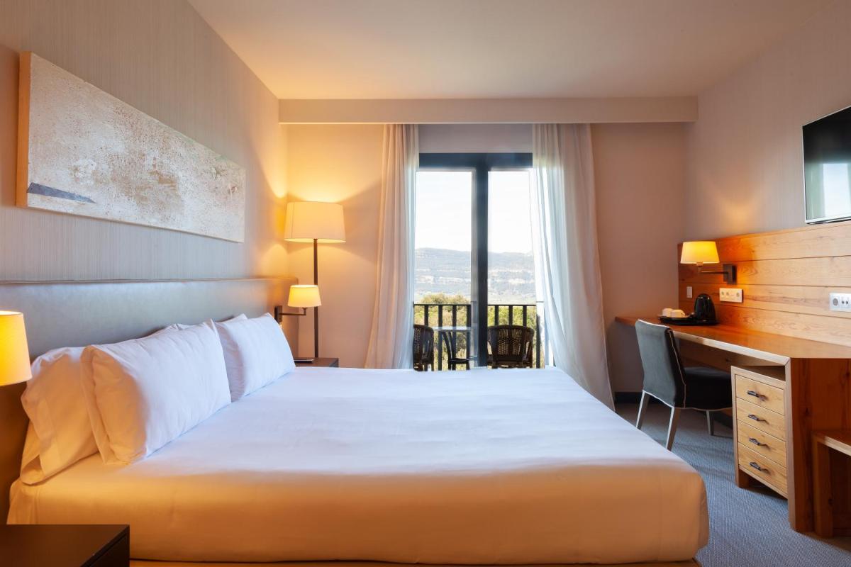 Cama o camas de una habitación en Montanyà