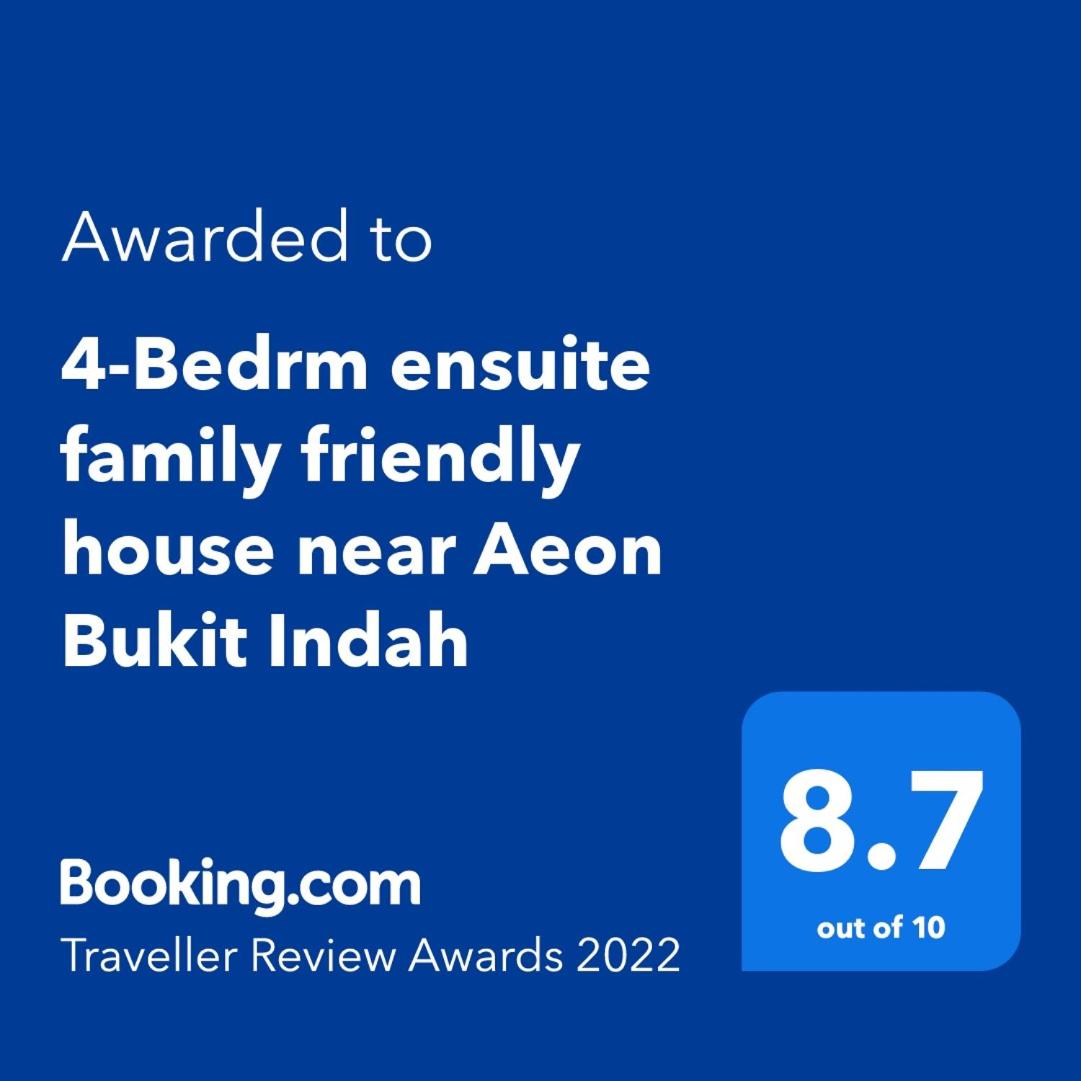 4-Bedrm ensuite family friendly house near Aeon Bukit Indah - Housity