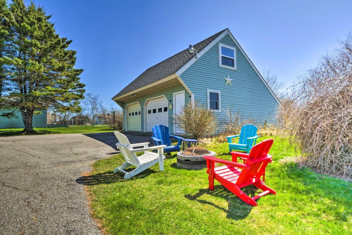 Nautical Lubec Cottage with Fire Pit and Grill! - Housity