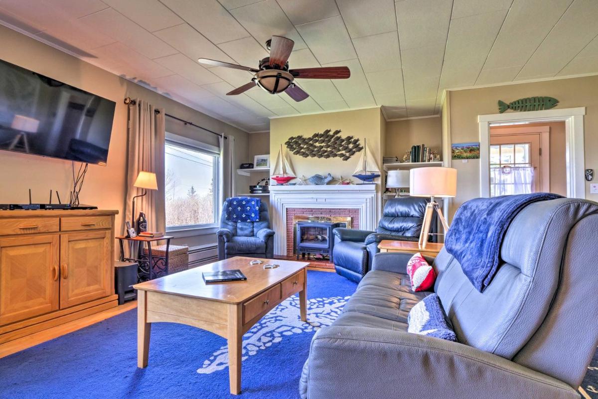 Nautical Lubec Cottage with Fire Pit and Grill! - Housity