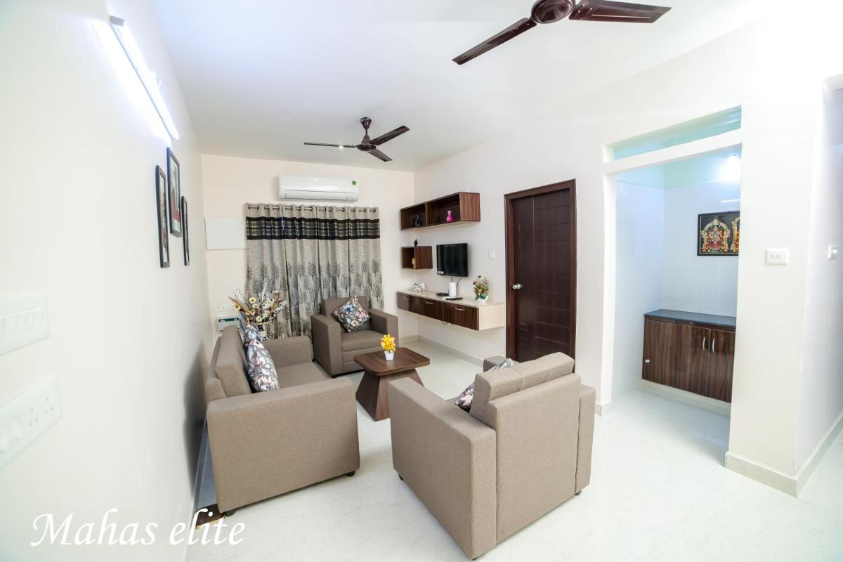 Suitetrails - MAHAS Elite by MAHAS Homestays - 2BHK Flats - Fully Airconditioned