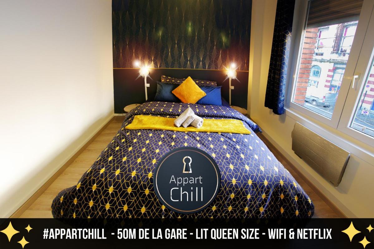 Appart Chill & Work - 50m Gare de Valenciennes - Housity