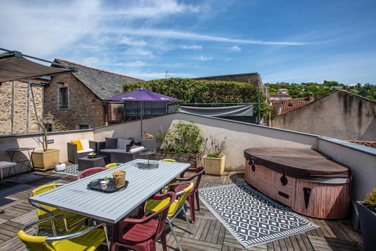 Suitetrails - Superbe appartement avec jacuzzi sur toit terrasse