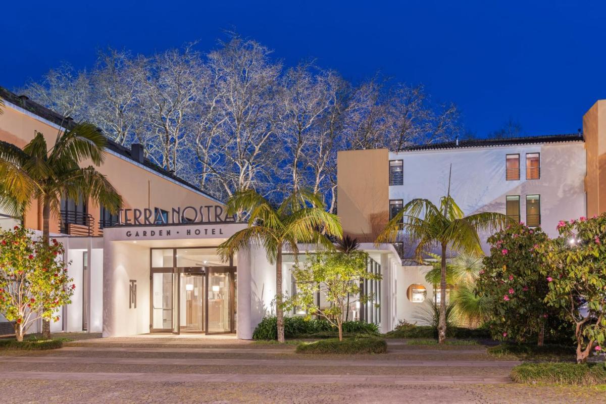 O edifício onde o hotel está situado
