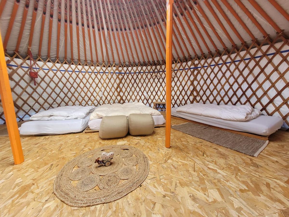 Slapen tussen de ezels in de Yurt - Housity