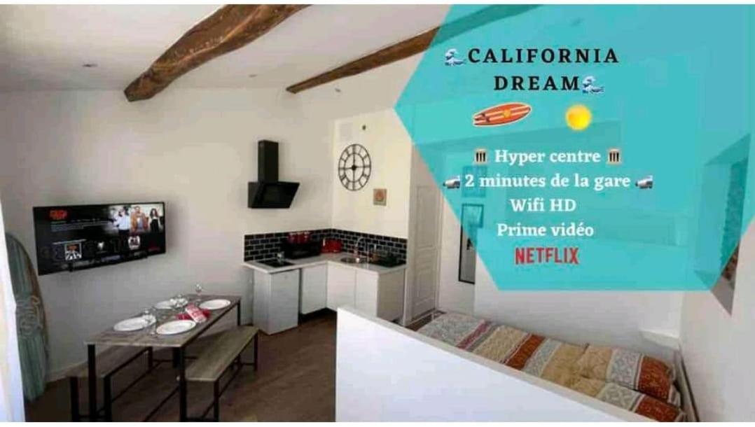 The California Dream - hyper-centre - 2mn gare SNCF - WIFI NETFLIX gratuit - Housity