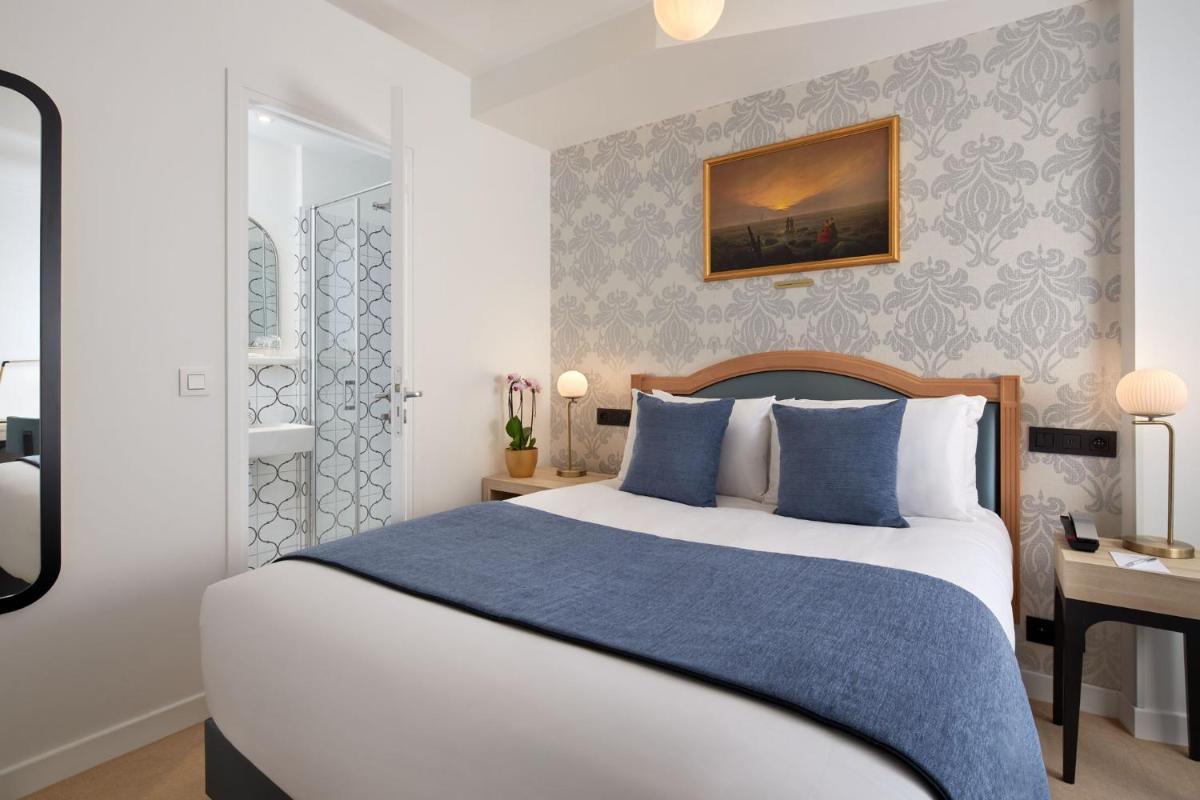 Un ou plusieurs lits dans un hébergement de l'établissement Hotel Villa Romantic & Spa