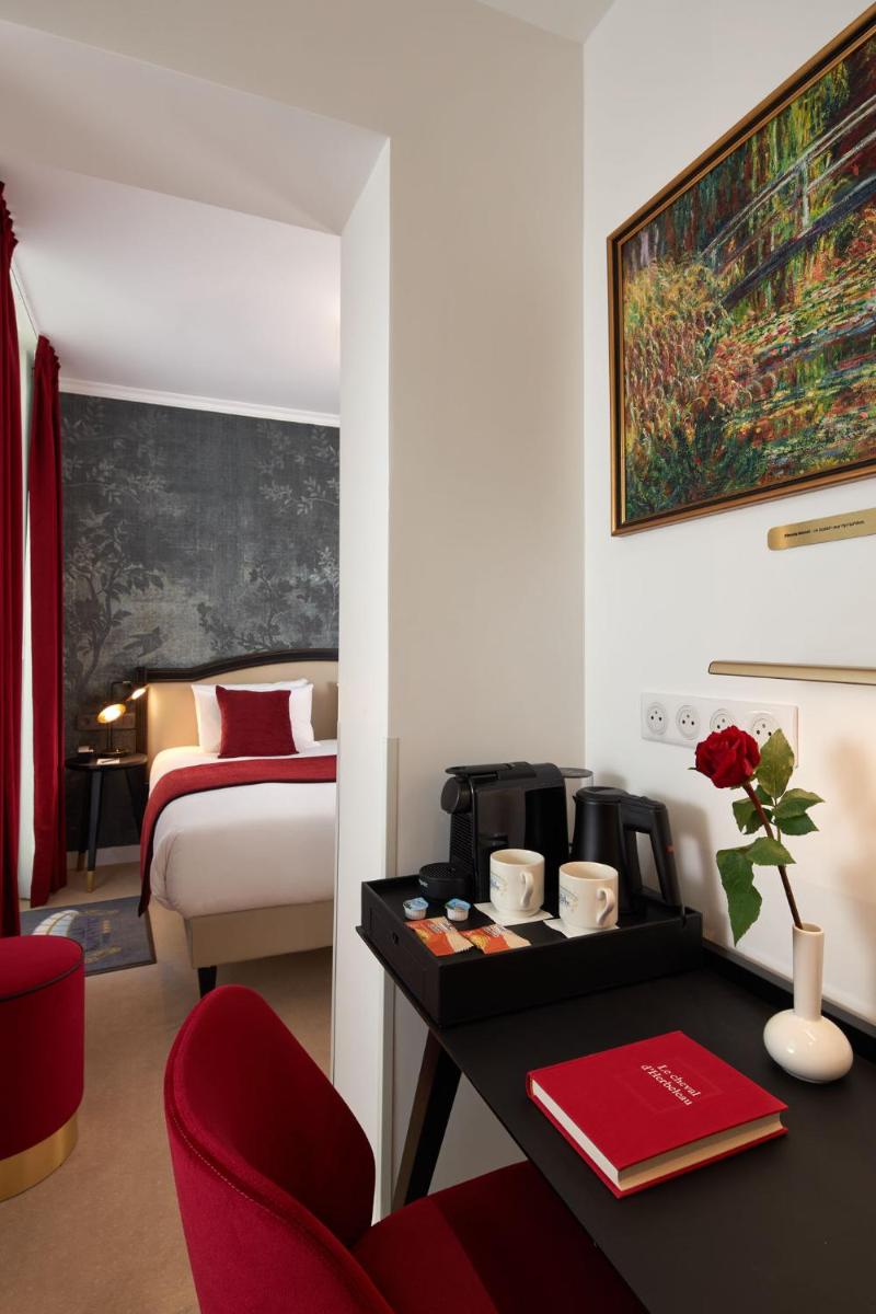 Un ou plusieurs lits dans un hébergement de l'établissement Hotel Villa Romantic & Spa