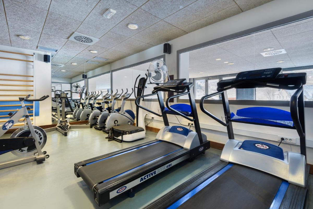 Gimnasio o instalaciones de fitness de Hotel Saliecho