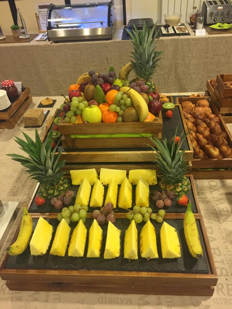 Nourriture dans l'hôtel ou à proximité