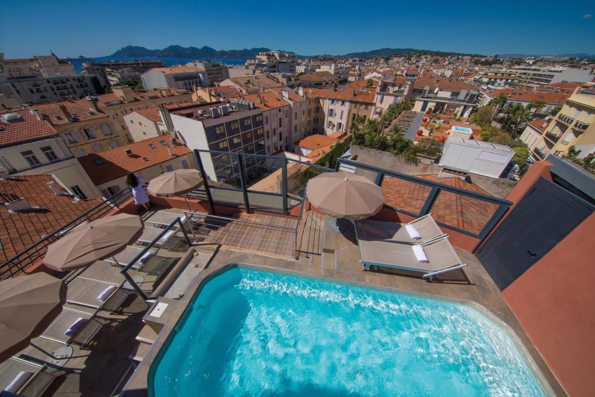 Piscine de l'établissement Eden Hotel & Spa ou située à proximité