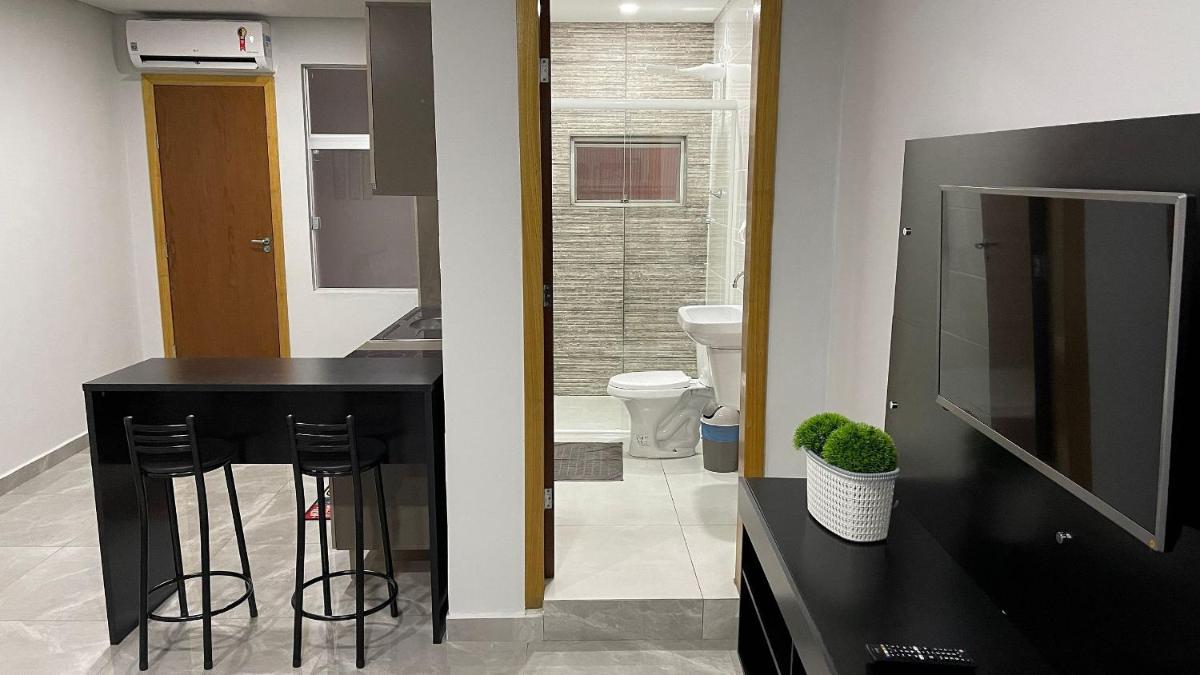 Novo apartamento Studio a poucos passos do Paraguai - Vila Portes - Hizvo
