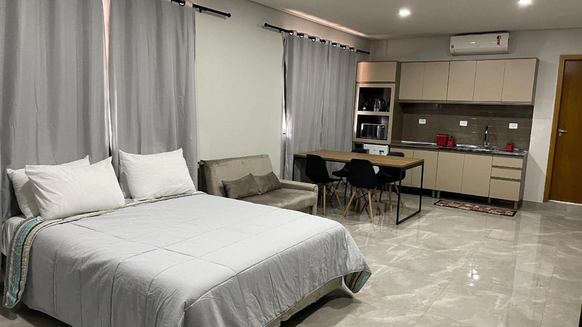 Novo apartamento Studio a poucos passos do Paraguai - Vila Portes - Hizvo