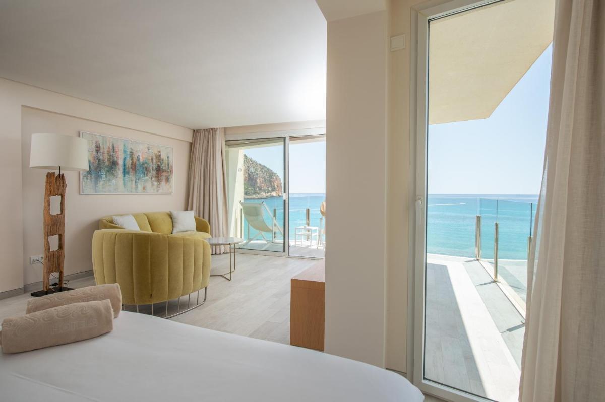 Cama o camas de una habitación en Melbeach Hotel & Spa - Adults Only