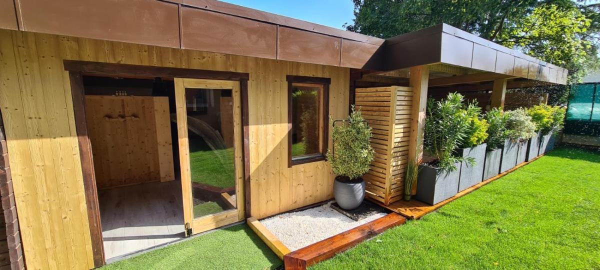 Jardin de l'établissement Résidence Côté Chalet