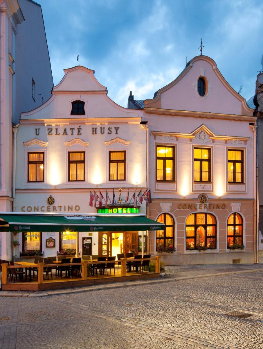 Hotel Concertino Zlatá Husa - Housity