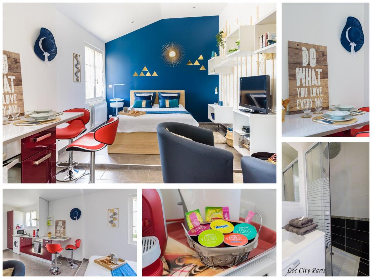Studio Bleu - Parc Astérix - Mer de Sable - Villepinte - Aéroport CDG - Housity