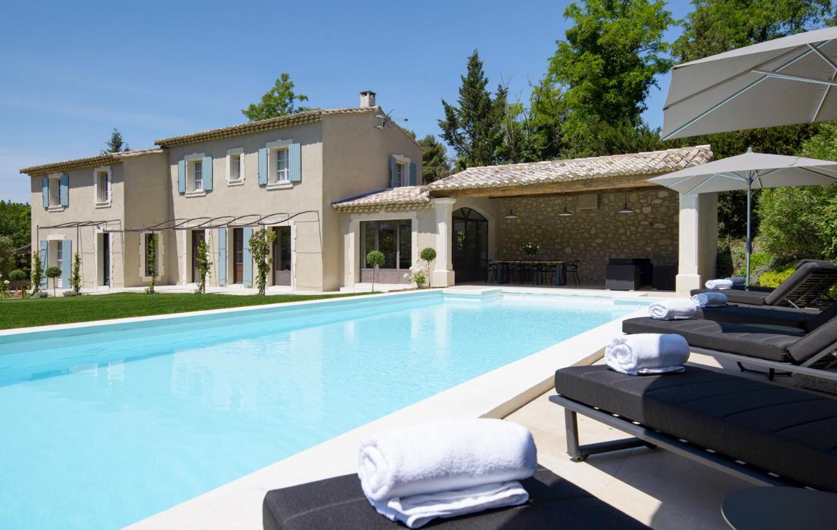 Piscine de l'établissement Le Vallon de Valrugues Hotel Spa & Villas ou située à proximité