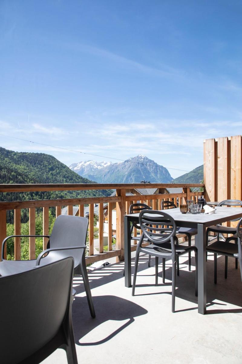 Vue générale sur la montagne ou vue sur la montagne depuis l'appart'hôtel