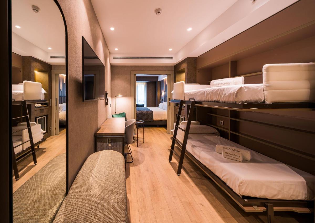 Cama o camas de una habitación en Catalonia Gran Vía Bilbao