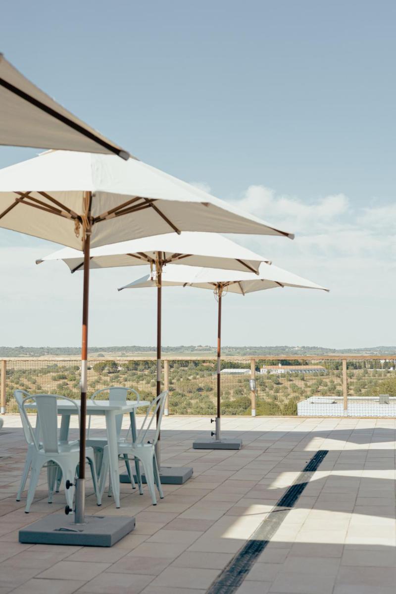 Uma varanda ou terraço em Sleep & Nature Hotel