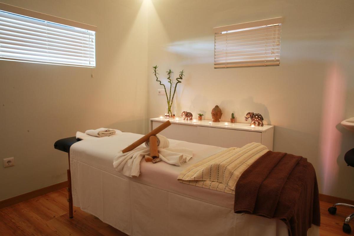 O spa e/ou outras comodidades de bem-estar em Hotel Da Montanha