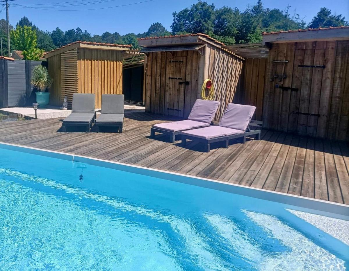 Modern house with Pool & Jacuzzi in Carcans - Housity