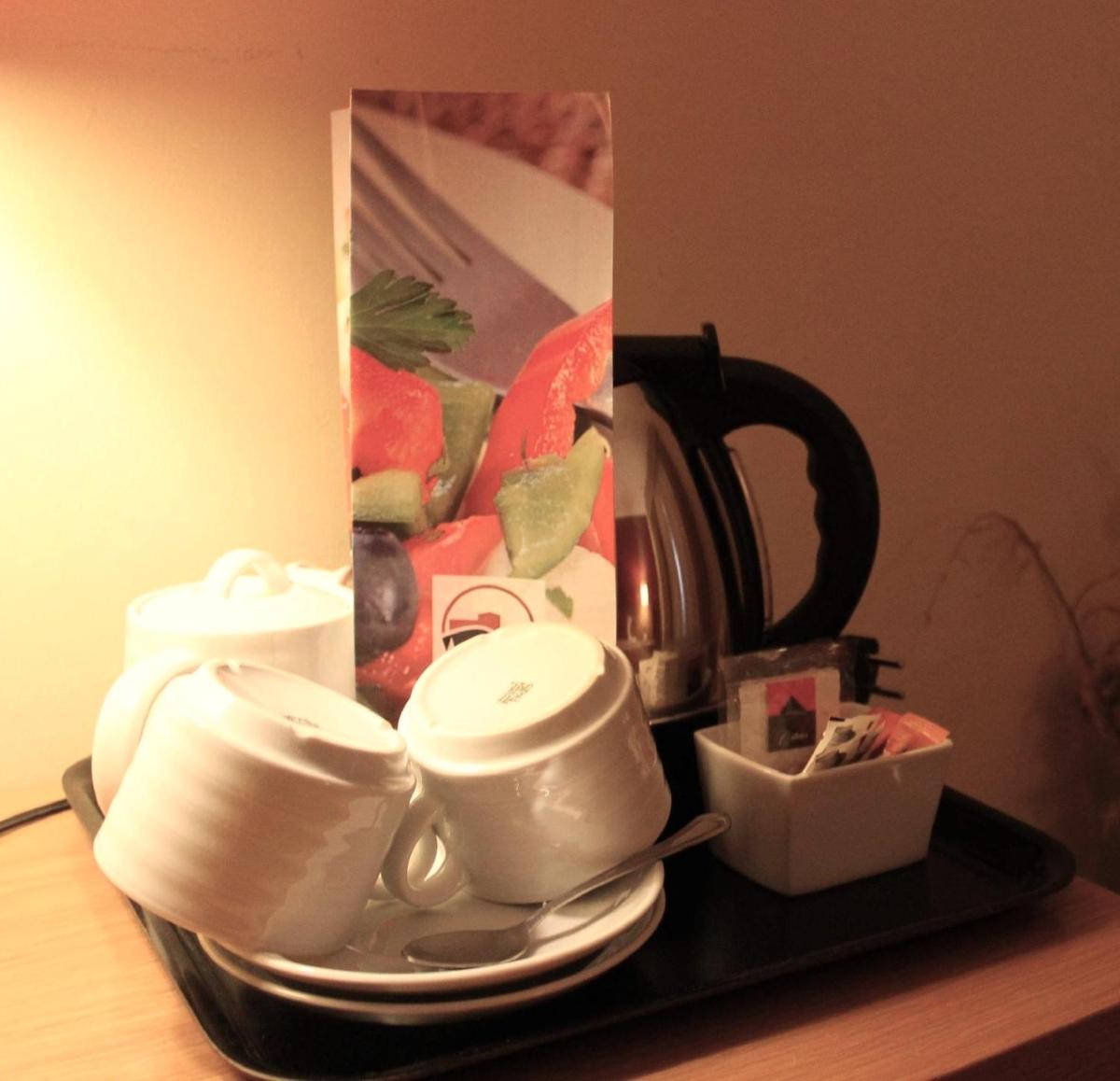 Comodidades para chá e café em Hotel Da Montanha