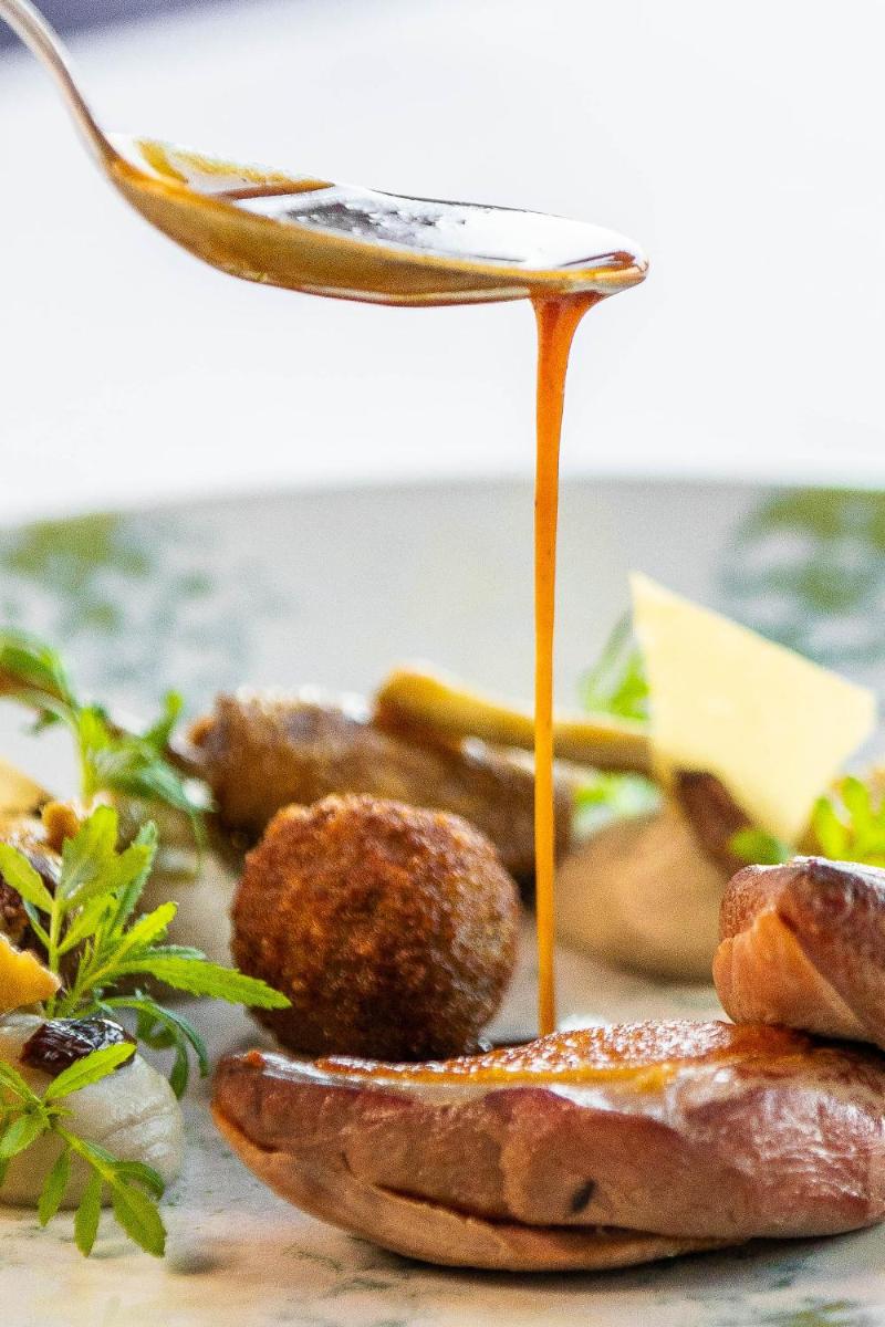 Nourriture dans l'hôtel ou à proximité