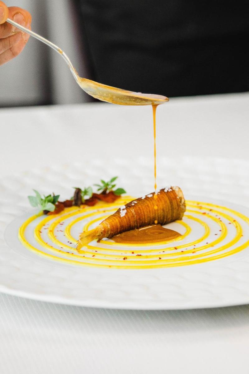 Nourriture dans l'hôtel ou à proximité
