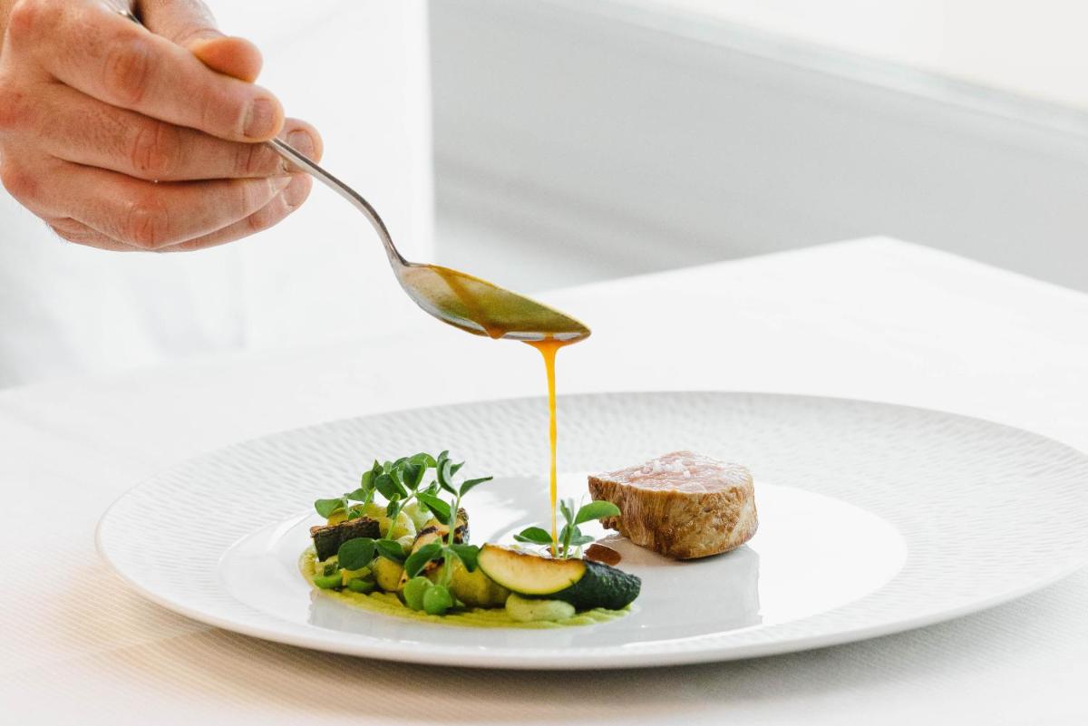 Nourriture dans l'hôtel ou à proximité