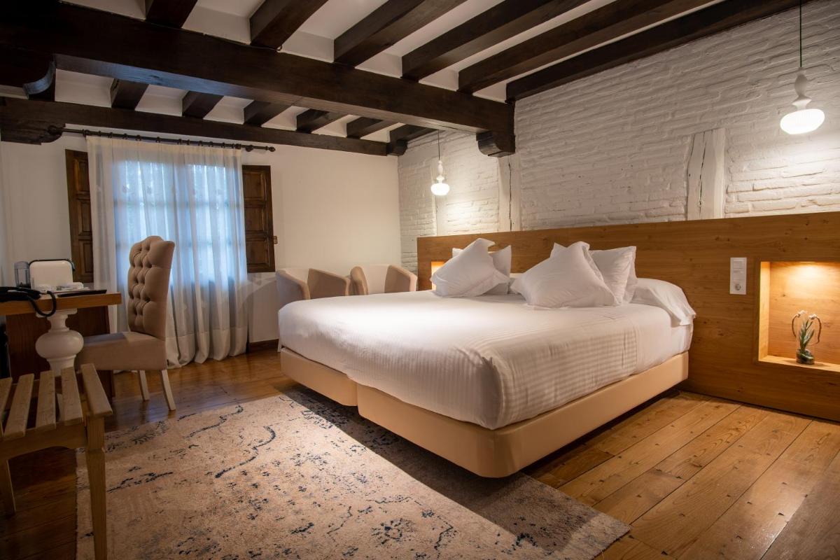 Cama o camas de una habitación en Hotel Casa del Marqués
