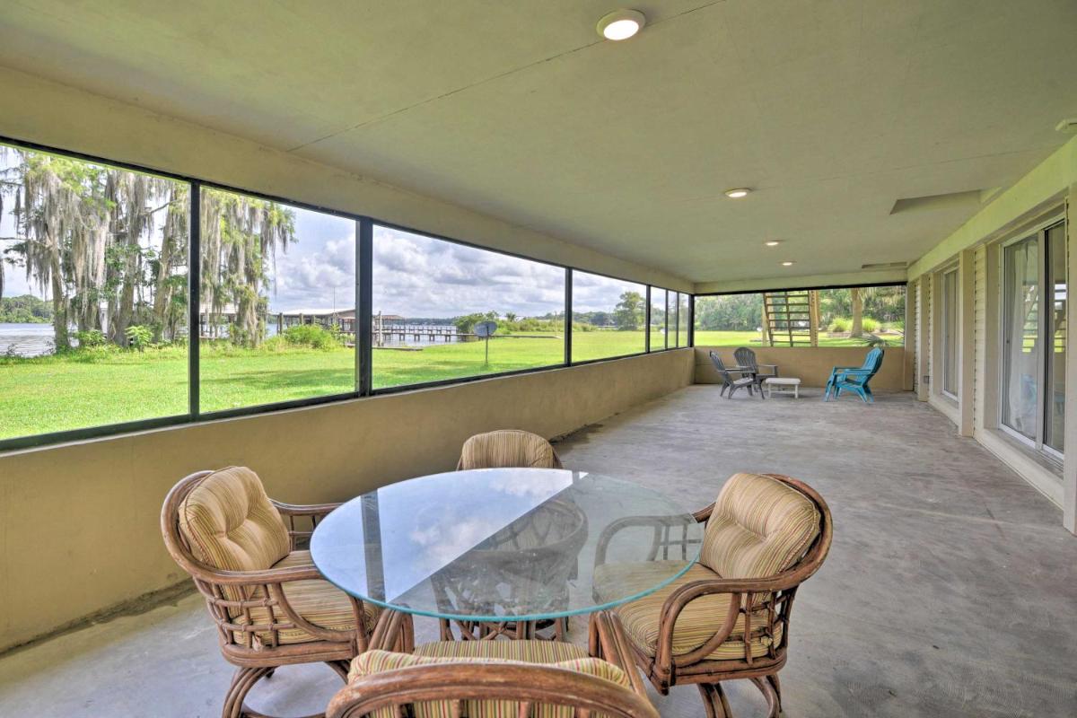 Waterfront Welaka Escape with Private Docks! - Housity