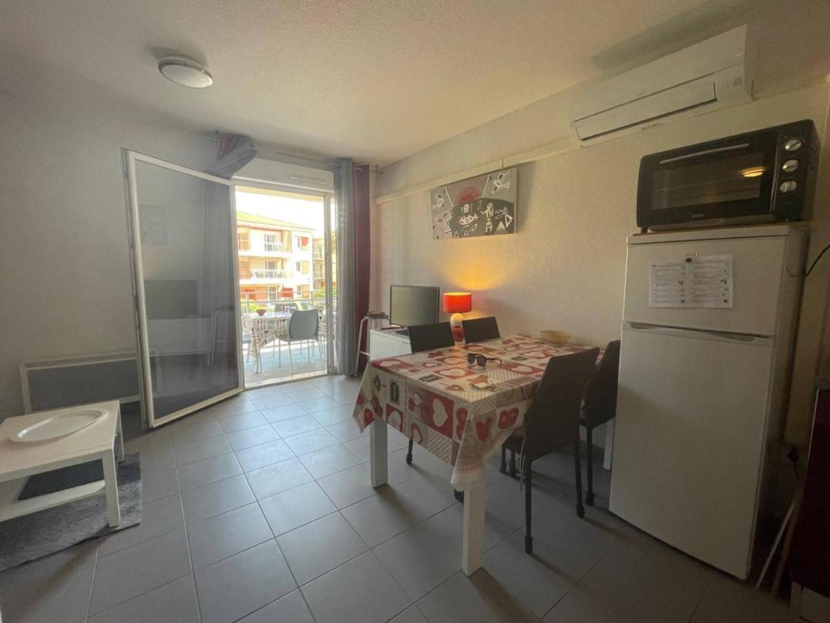 Appartement 2P/Cabine à Argelès-sur-Mer – Piscine chauffée, parking privé, clim, terrasse, proche mer - FR-1-225-738 - Housity