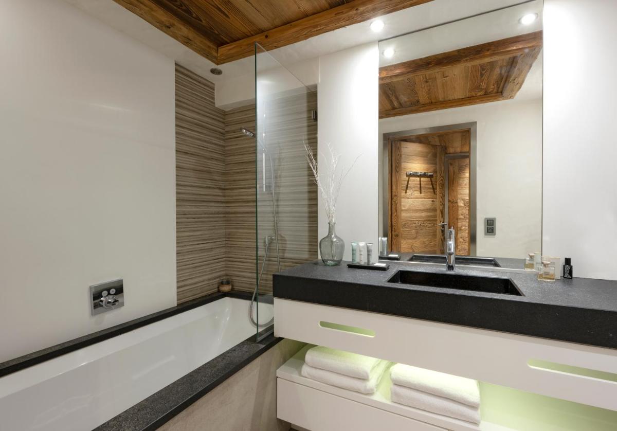 Salle de bains dans l'établissement MGM Hôtels & Résidences - Résidence Le Cristal de Jade